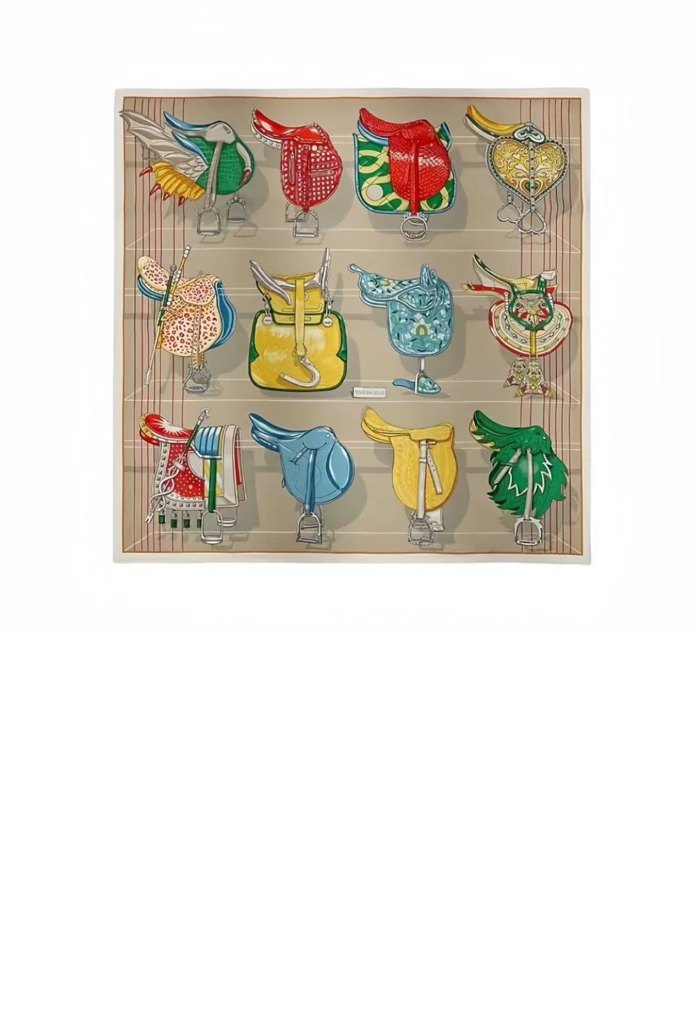 미러급레플리카사이트 | 명품레플리카 전문 쇼핑몰  | 하이퀄 - Tous en Selle 스카프 90 &gt; 에르메스