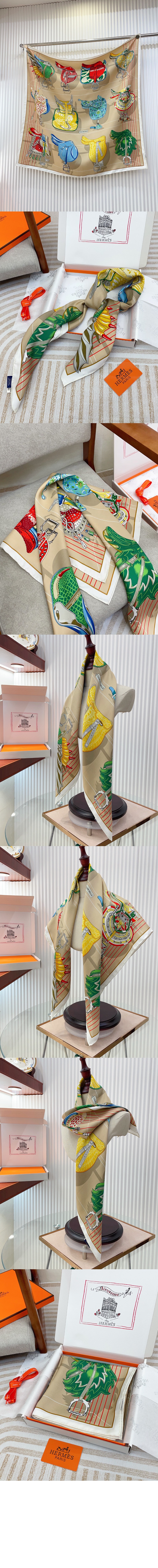 미러급레플리카사이트 | 명품레플리카 전문 쇼핑몰  | 하이퀄 - Tous en Selle 스카프 90 &gt; 에르메스