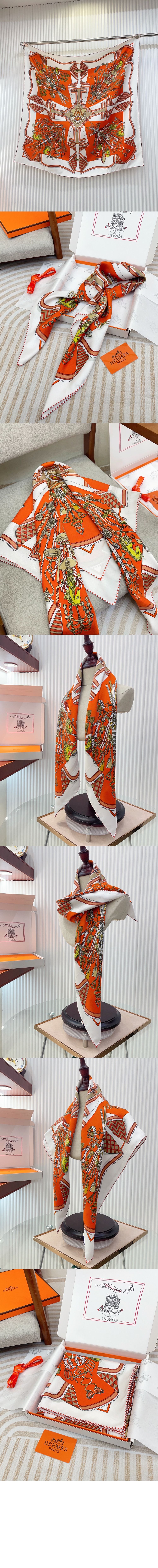 미러급레플리카사이트 | 명품레플리카 전문 쇼핑몰  | 하이퀄 - Bouquets Sellier 스카프 90 &gt; 에르메스