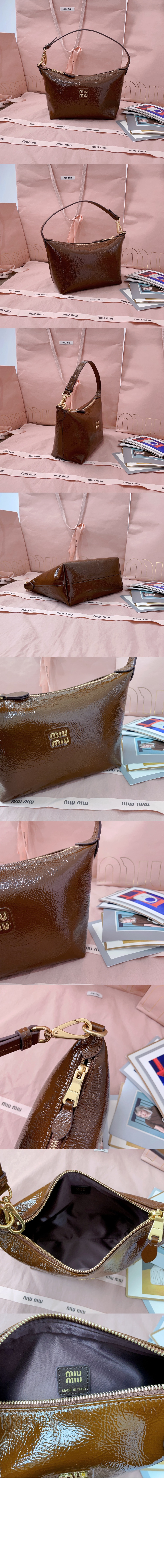 미러급레플리카사이트 | 명품레플리카 전문 쇼핑몰  | 하이퀄 - 나플락 페이턴트 가죽 파우치 5NE841 &gt; 미우미우