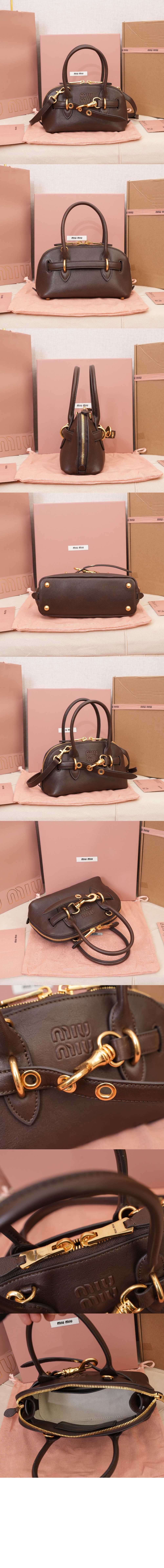 미러급레플리카사이트 | 명품레플리카 전문 쇼핑몰  | 하이퀄 - 아방뛰르 미니 나파 가죽백 5BP090 &gt; 미우미우