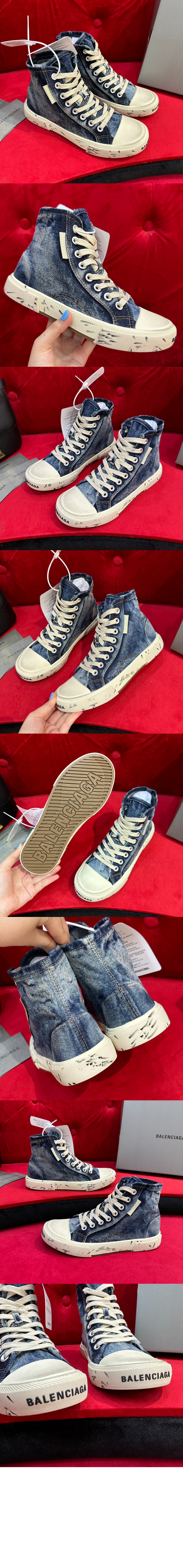 미러급레플리카사이트 | 명품레플리카 전문 쇼핑몰  | 하이퀄 - 파리 하이 탑 스니커즈 688756 &gt; 발렌시아가