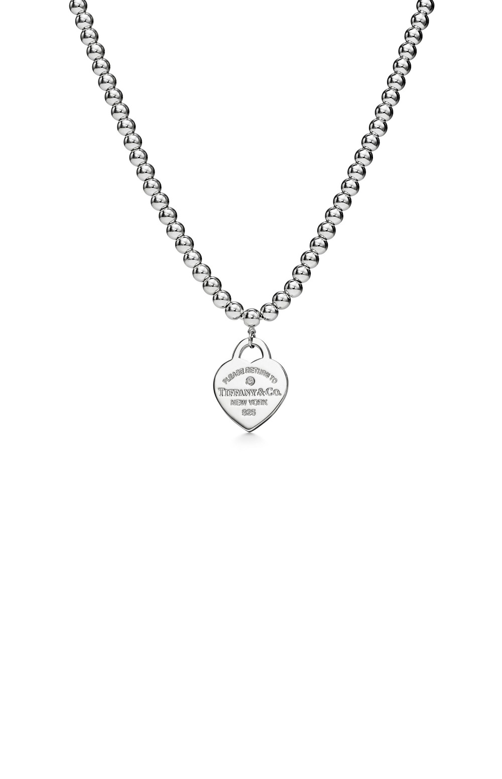 미러급레플리카사이트 | 명품레플리카 전문 쇼핑몰  | 하이퀄 - 티파니 하트 태그 비드 네크리스 &gt; 티파니