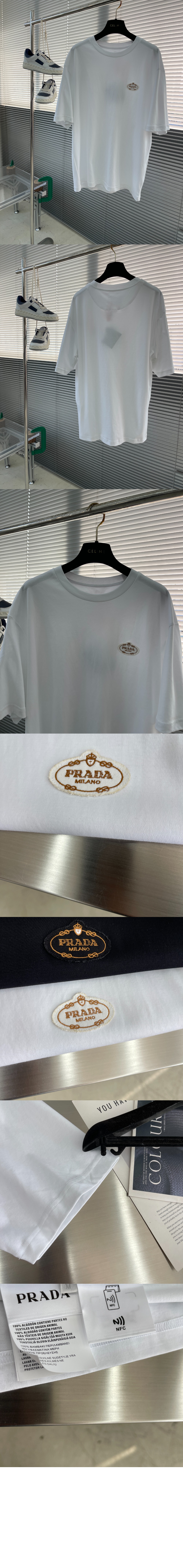 미러급레플리카사이트 | 명품레플리카 전문 쇼핑몰  | 하이퀄 - 코튼 티셔츠 &gt; 프라다