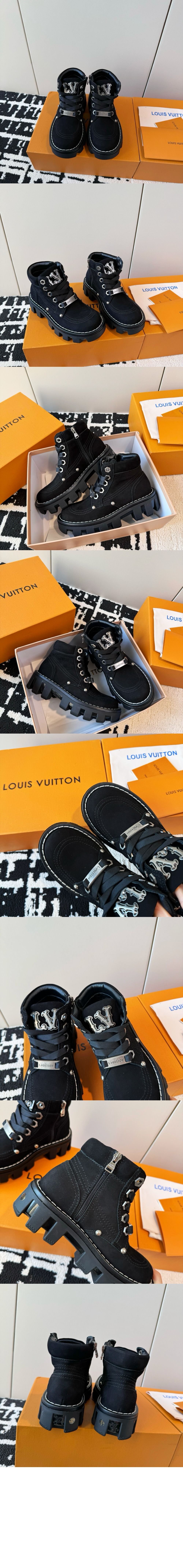 미러급레플리카사이트 | 명품레플리카 전문 쇼핑몰  | 하이퀄 - 체커 앵클 부츠 1ACN7Y &gt; 루이비통