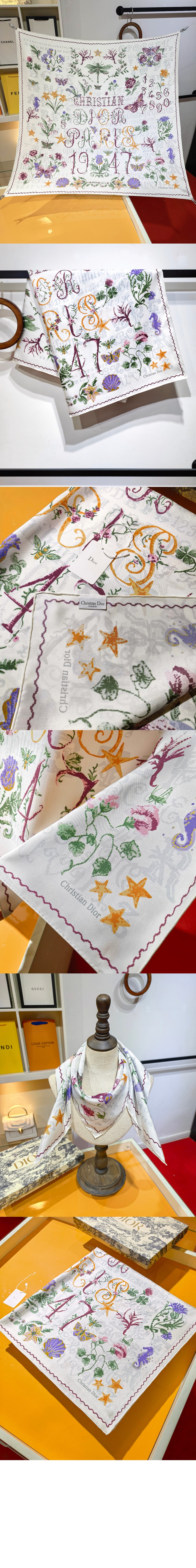 미러급레플리카사이트 | 명품레플리카 전문 쇼핑몰  | 하이퀄 - Christian Dior 1947 90 스퀘어 스카프 51CRO &gt; 디올