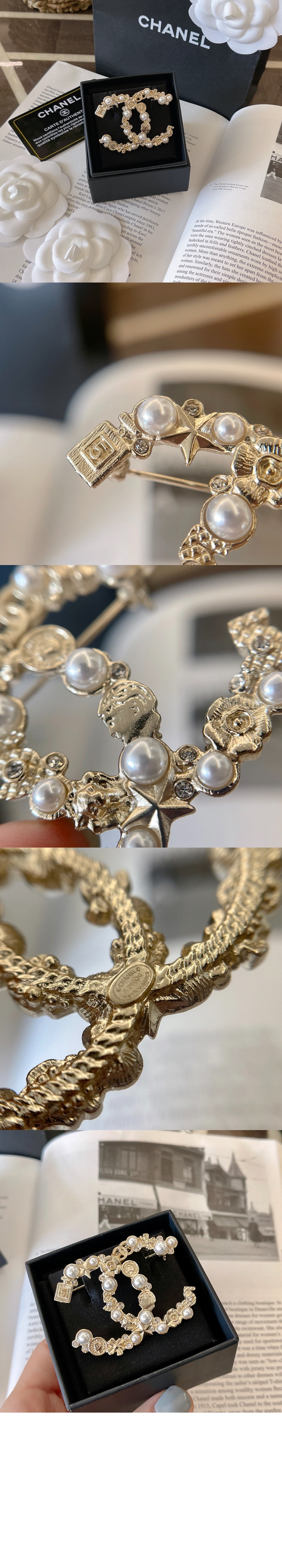 미러급레플리카사이트 | 명품레플리카 전문 쇼핑몰  | 하이퀄 - 브로치  AB2918 &gt; 샤넬