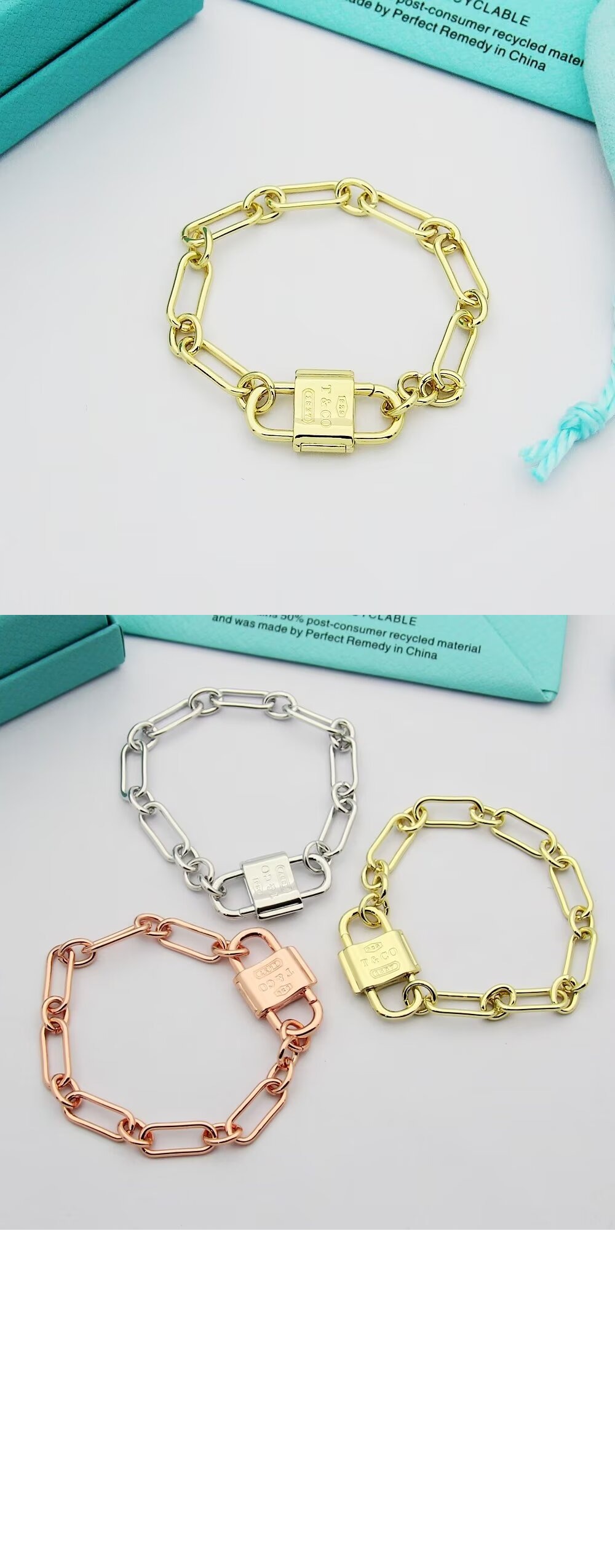 미러급레플리카사이트 | 명품레플리카 전문 쇼핑몰  | 하이퀄 - 라지 더블 락 브레이슬릿 &gt; 티파니