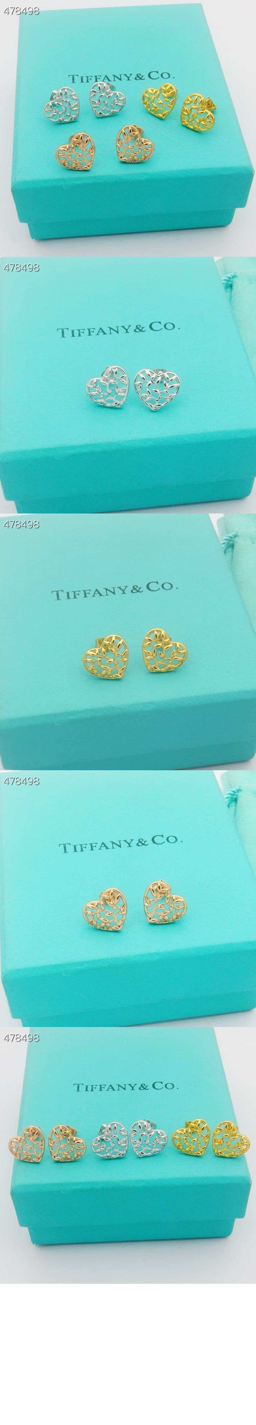 미러급레플리카사이트 | 명품레플리카 전문 쇼핑몰  | 하이퀄 - 올리브 리프 하트 이어링 &gt; 티파니