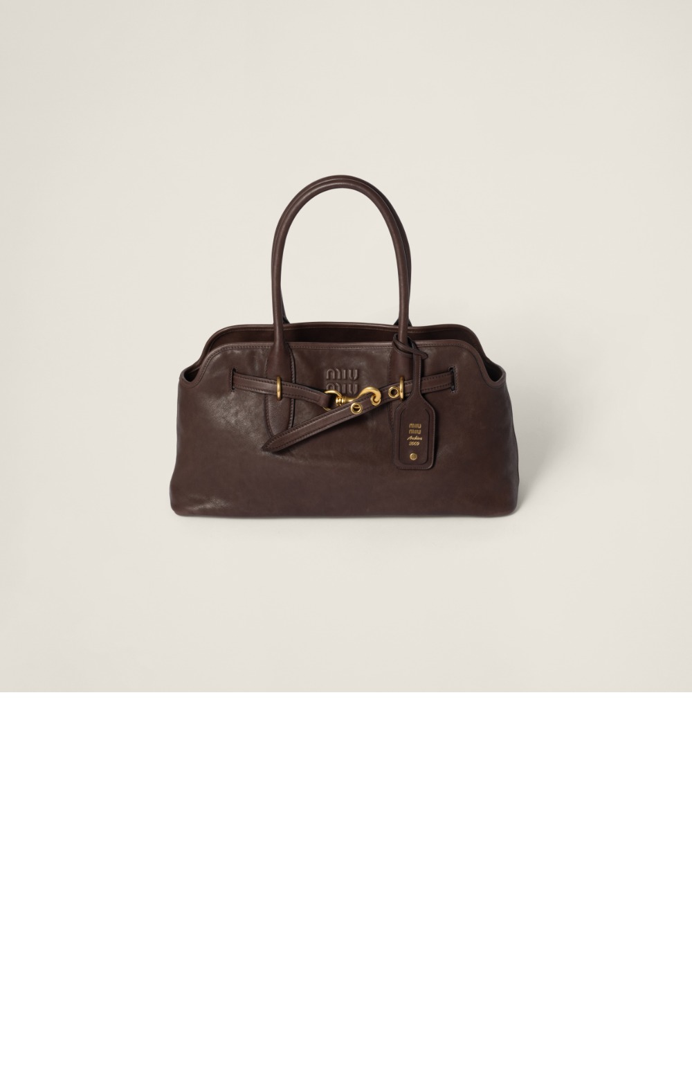 미러급레플리카사이트 | 명품레플리카 전문 쇼핑몰  | 하이퀄 - Aventure 나파 레더 핸드백 5BG310 &gt; 미우미우