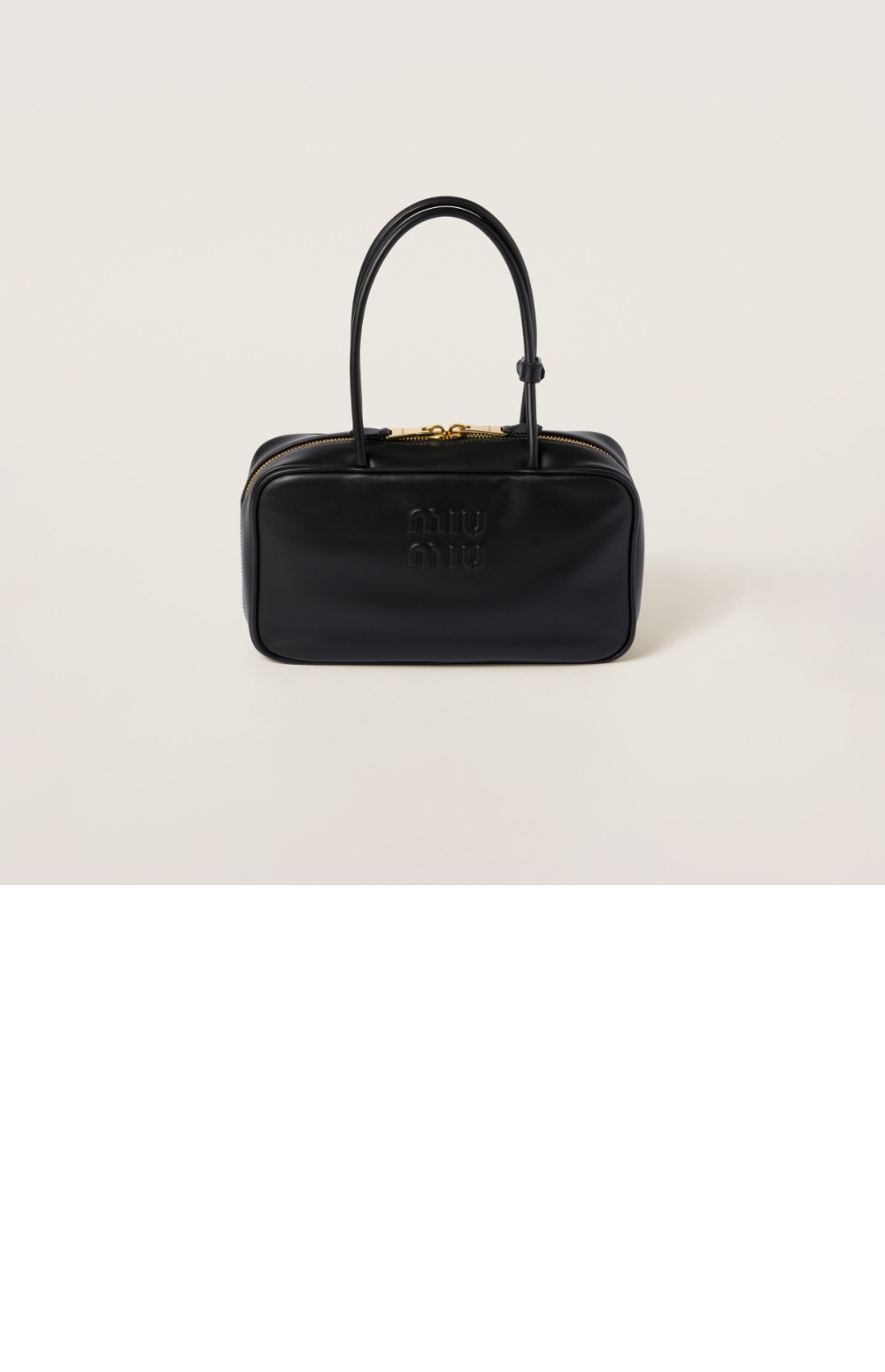 미러급레플리카사이트 | 명품레플리카 전문 쇼핑몰  | 하이퀄 - 보 가죽 탑 핸들백 5BB172 &gt; 미우미우