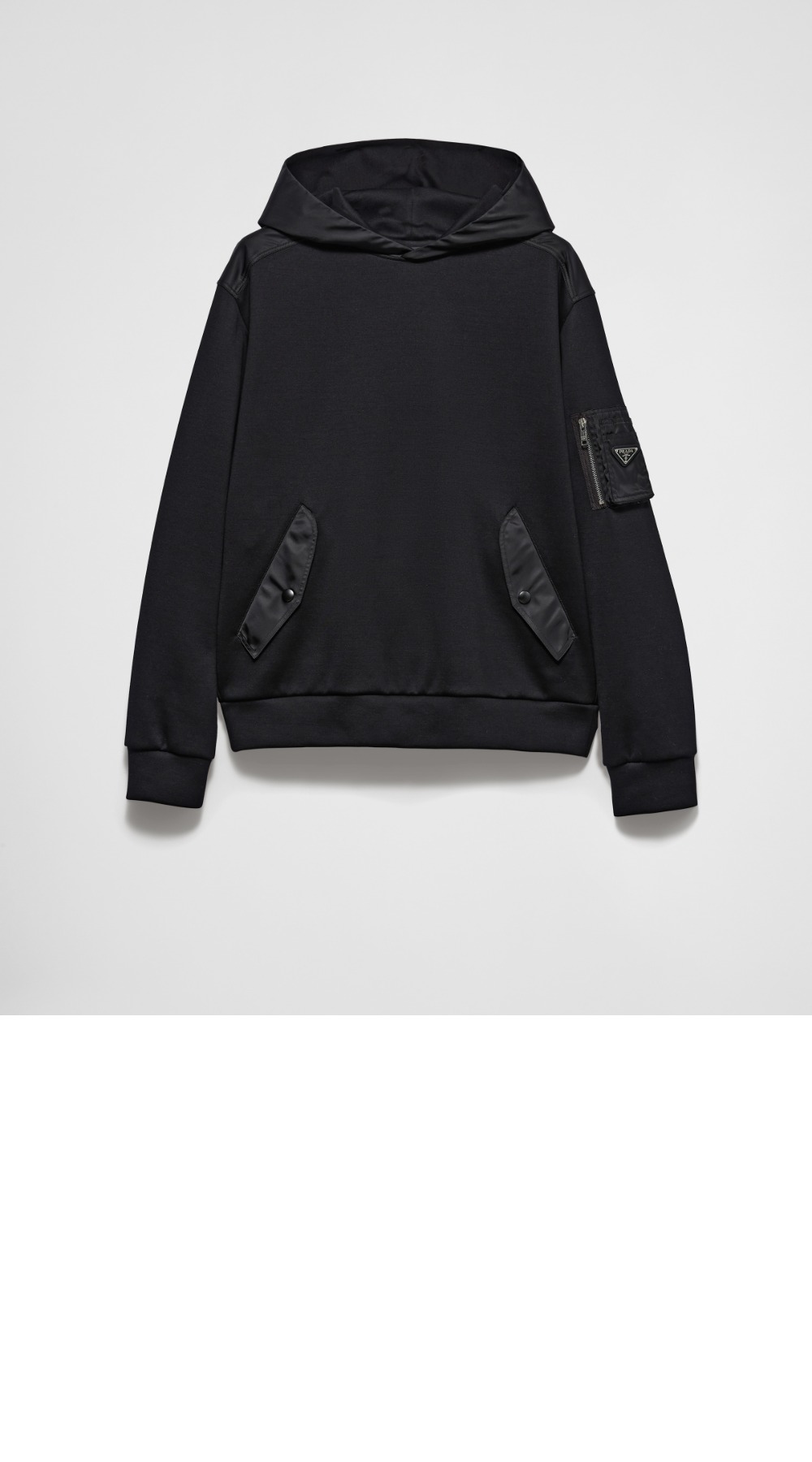미러급레플리카사이트 | 명품레플리카 전문 쇼핑몰  | 하이퀄 - 리사이클 나일론 후드 스웨트셔츠 &gt; 프라다