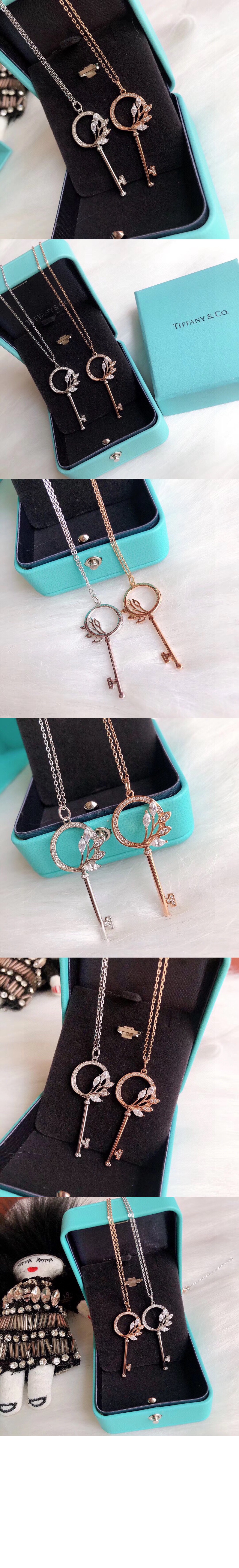 미러급레플리카사이트 | 명품레플리카 전문 쇼핑몰  | 하이퀄 - 플래티넘 큐빅 넝쿨 링 키 펜던트 &gt; 티파니