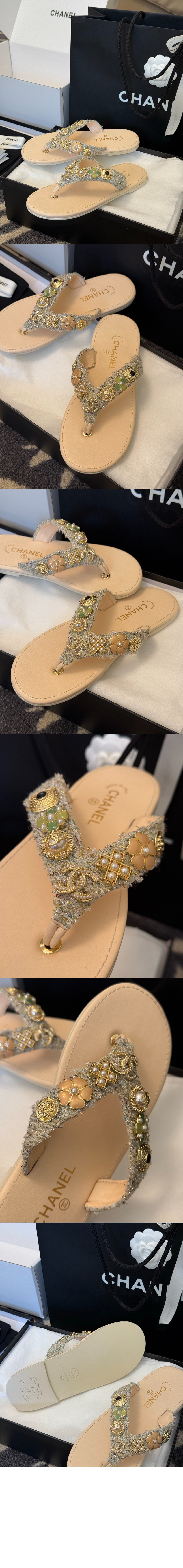 미러급레플리카사이트 | 명품레플리카 전문 쇼핑몰  | 하이퀄 - Thongs G46304 &gt; 샤넬