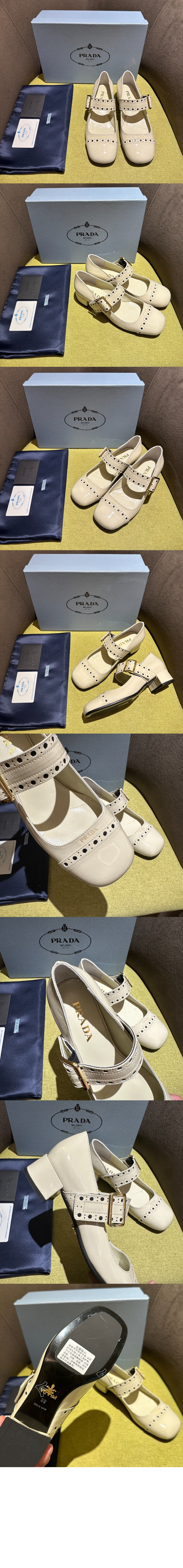 미러급레플리카사이트 | 명품레플리카 전문 쇼핑몰  | 하이퀄 - 페이턴트 가죽 메리제인 펌프스 1I816N &gt; 프라다