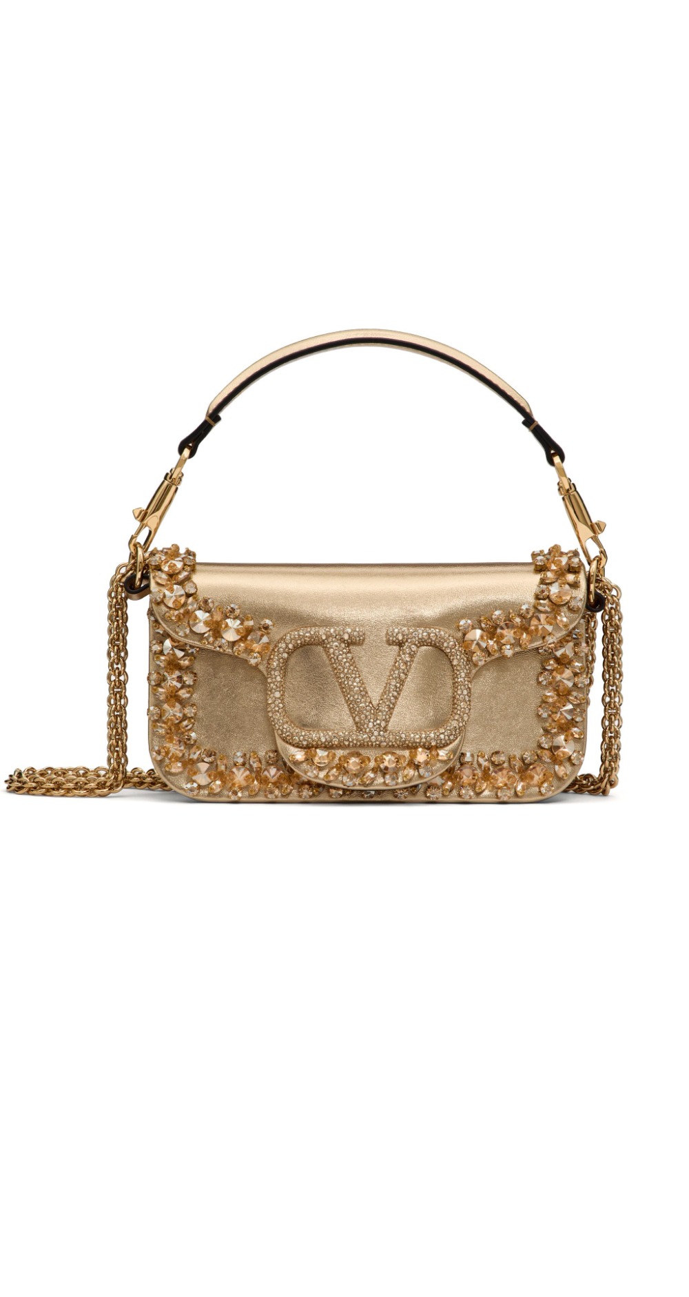 미러급레플리카사이트 | 명품레플리카 전문 쇼핑몰  | 하이퀄 - Locò 크리스털 장식 숄더백 &gt; 발렌티노