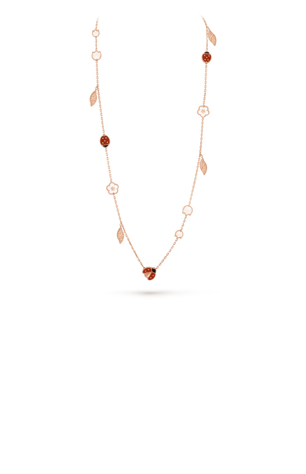 미러급레플리카사이트 | 명품레플리카 전문 쇼핑몰  | 하이퀄 - 럭키 스프링 롱 네크리스 7RT00 &gt; 반클리프