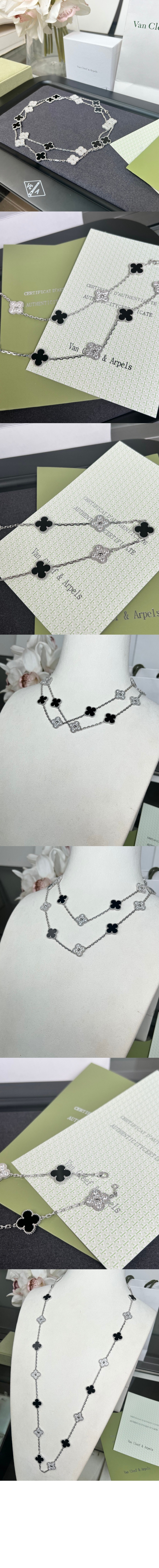 미러급레플리카사이트 | 명품레플리카 전문 쇼핑몰  | 하이퀄 - 빈티지 알함브라 롱 네크리스 2R800 > 반클리프