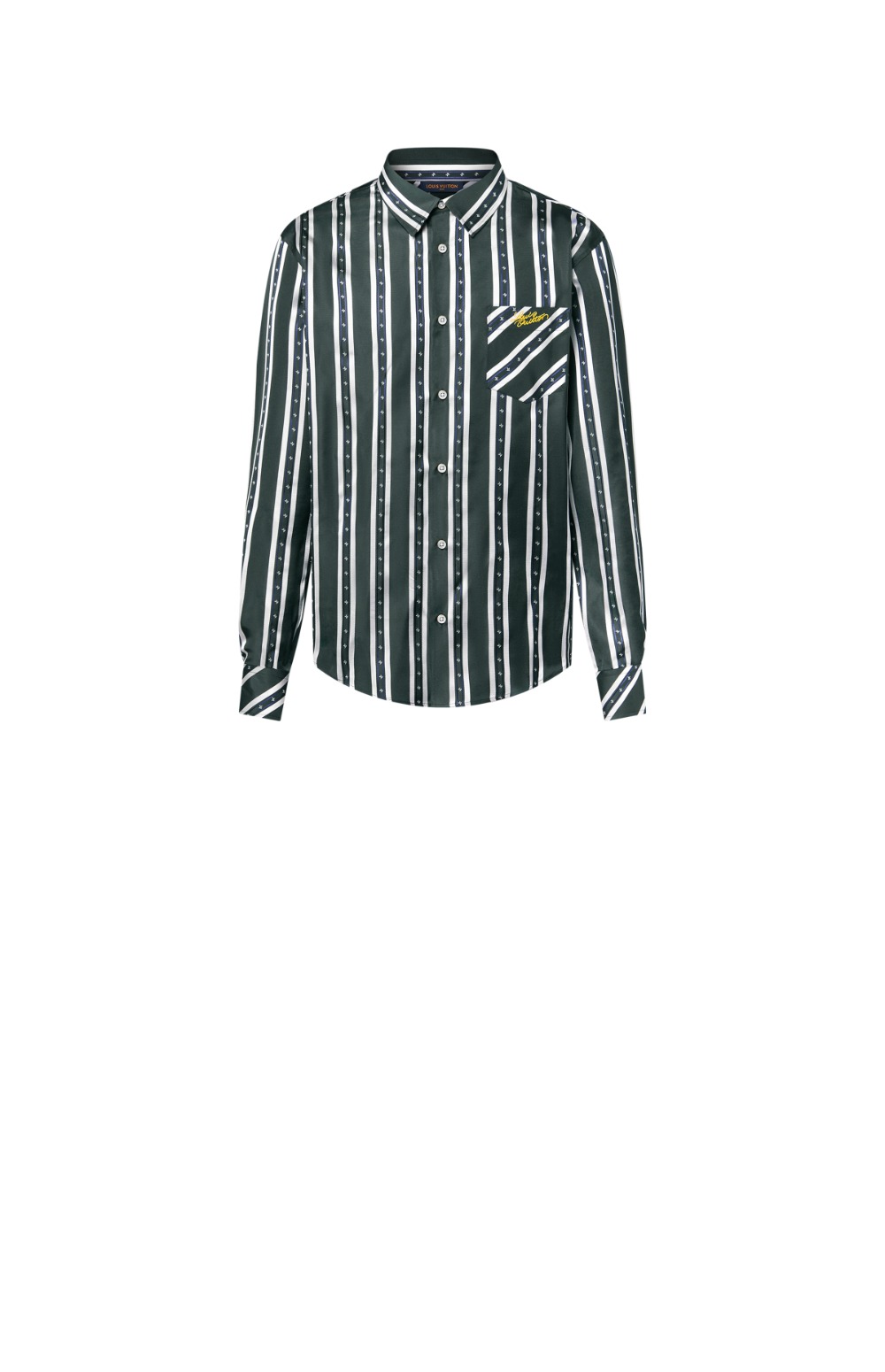 미러급레플리카사이트 | 명품레플리카 전문 쇼핑몰  | 하이퀄 - 롱 슬리브드 실크 셔츠 &gt; 루이비통