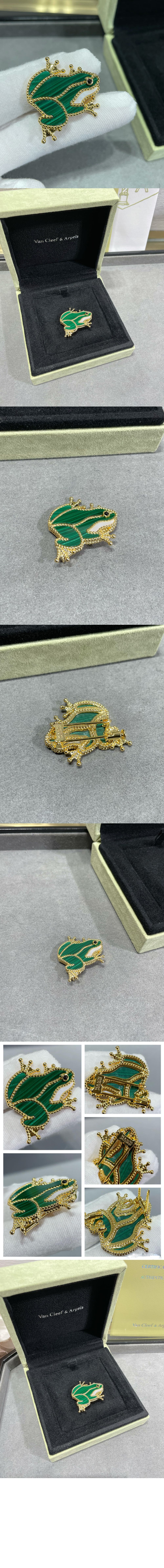 미러급레플리카사이트 | 명품레플리카 전문 쇼핑몰  | 하이퀄 - 럭키 애니멀 프로그 클립 9RX00 &gt; 반클리프