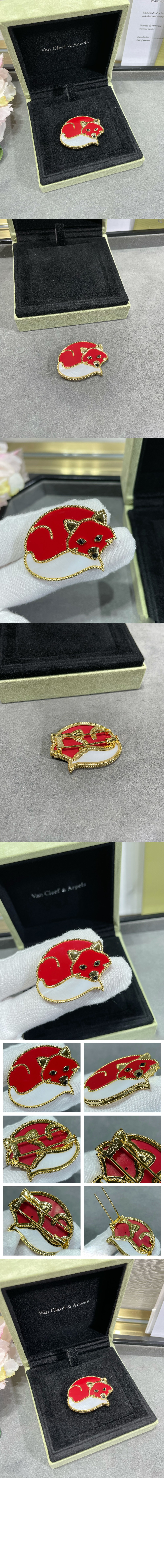 미러급레플리카사이트 | 명품레플리카 전문 쇼핑몰  | 하이퀄 - 럭키 애니멀 폭스 클립 9RY00 &gt; 반클리프