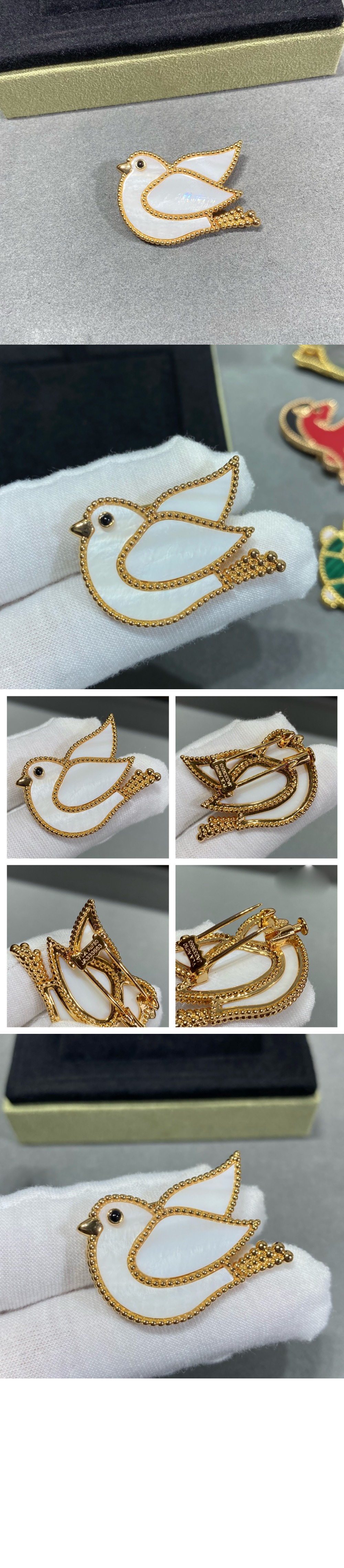 미러급레플리카사이트 | 명품레플리카 전문 쇼핑몰  | 하이퀄 - 럭키 애니멀즈  비둘기 2AR00 &gt; 반클리프