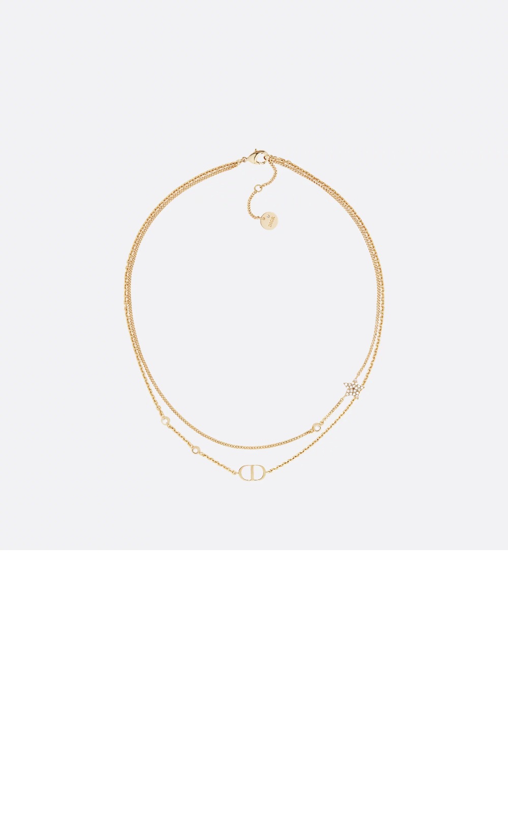 미러급레플리카사이트 | 명품레플리카 전문 쇼핑몰  | 하이퀄 - Petit CD 더블 목걸이 N1155 &gt; 디올