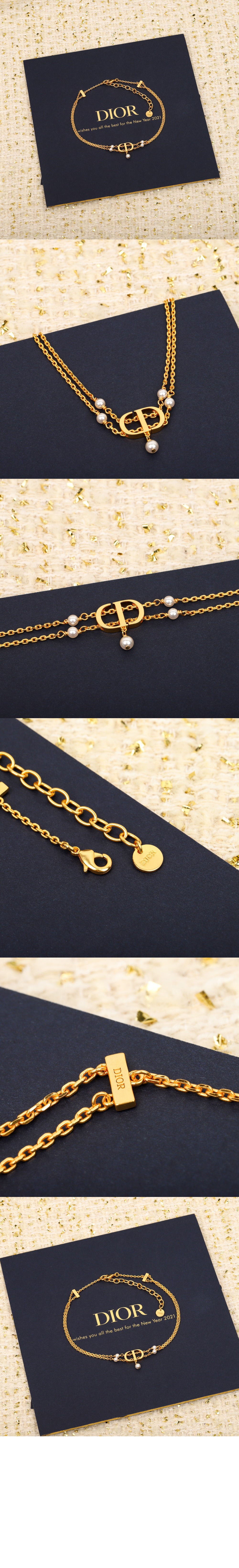 미러급레플리카사이트 | 명품레플리카 전문 쇼핑몰  | 하이퀄 - Passage  CD 더블 목걸이 N3062 &gt; 디올