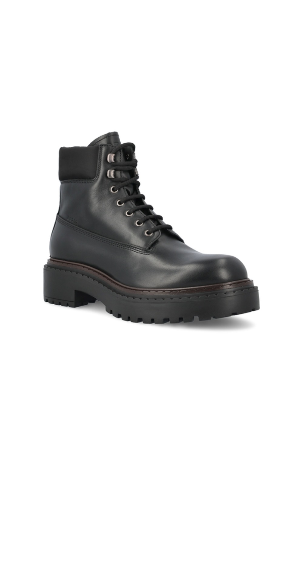 미러급레플리카사이트 | 명품레플리카 전문 쇼핑몰  | 하이퀄 - 로고솔 레더 레이스업 부츠 2TE205 &gt; 프라다