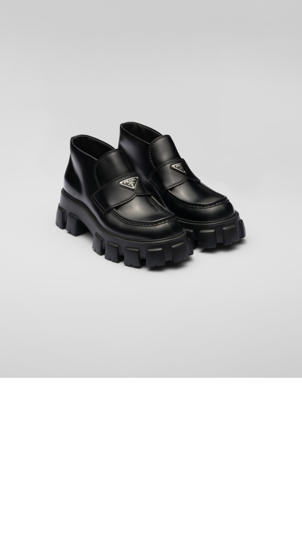 미러급레플리카사이트 | 명품레플리카 전문 쇼핑몰  | 하이퀄 - 모노리스 페이턴트 레더 플랫폼 로퍼 2TE194 &gt; 프라다