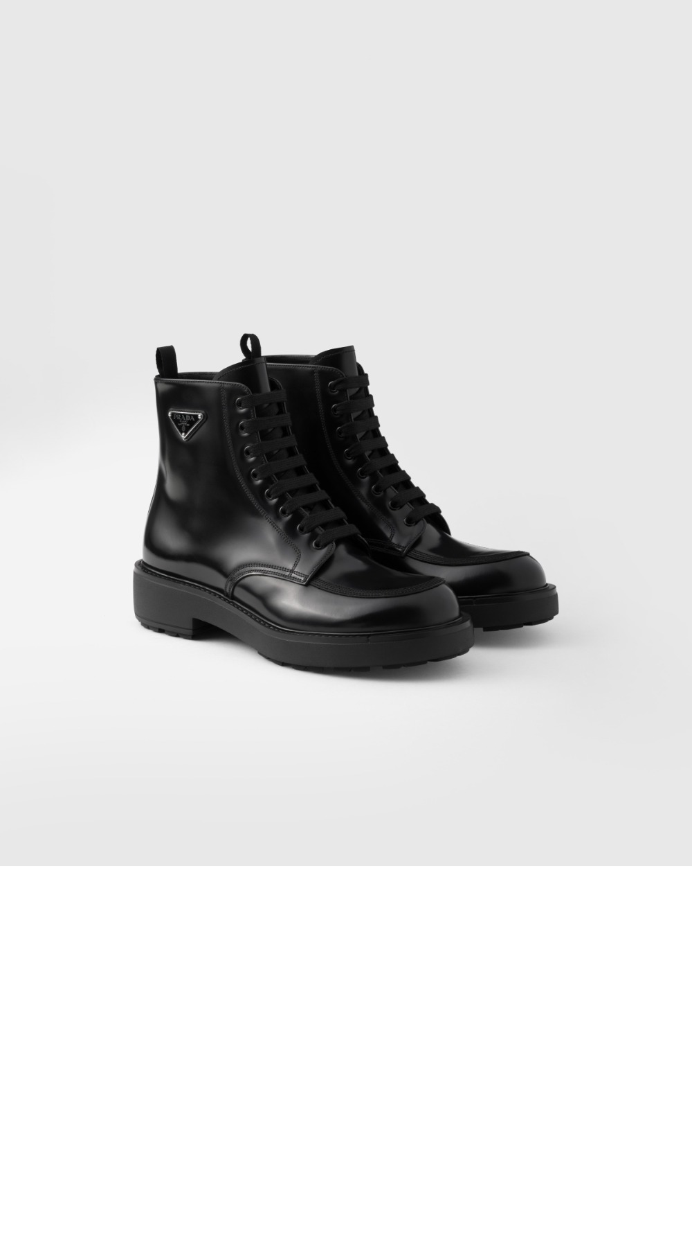 미러급레플리카사이트 | 명품레플리카 전문 쇼핑몰  | 하이퀄 - 브러쉬드 가죽 부츠 2TG220 &gt; 프라다