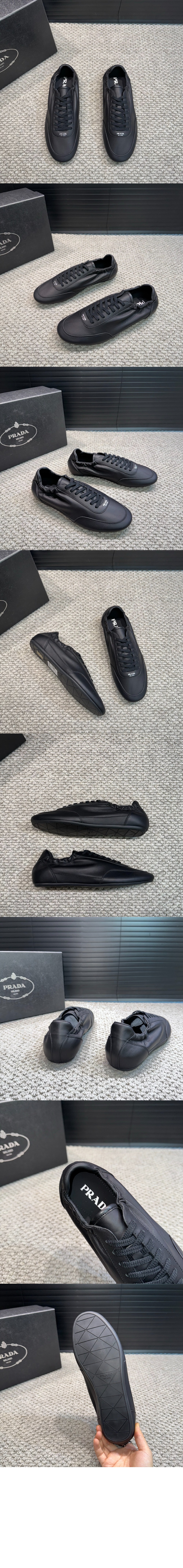 미러급레플리카사이트 | 명품레플리카 전문 쇼핑몰  | 하이퀄 - 컬랩스 리나일론 및 스웨이드 엘라스틱 스니커즈 2EG479 > 프라다