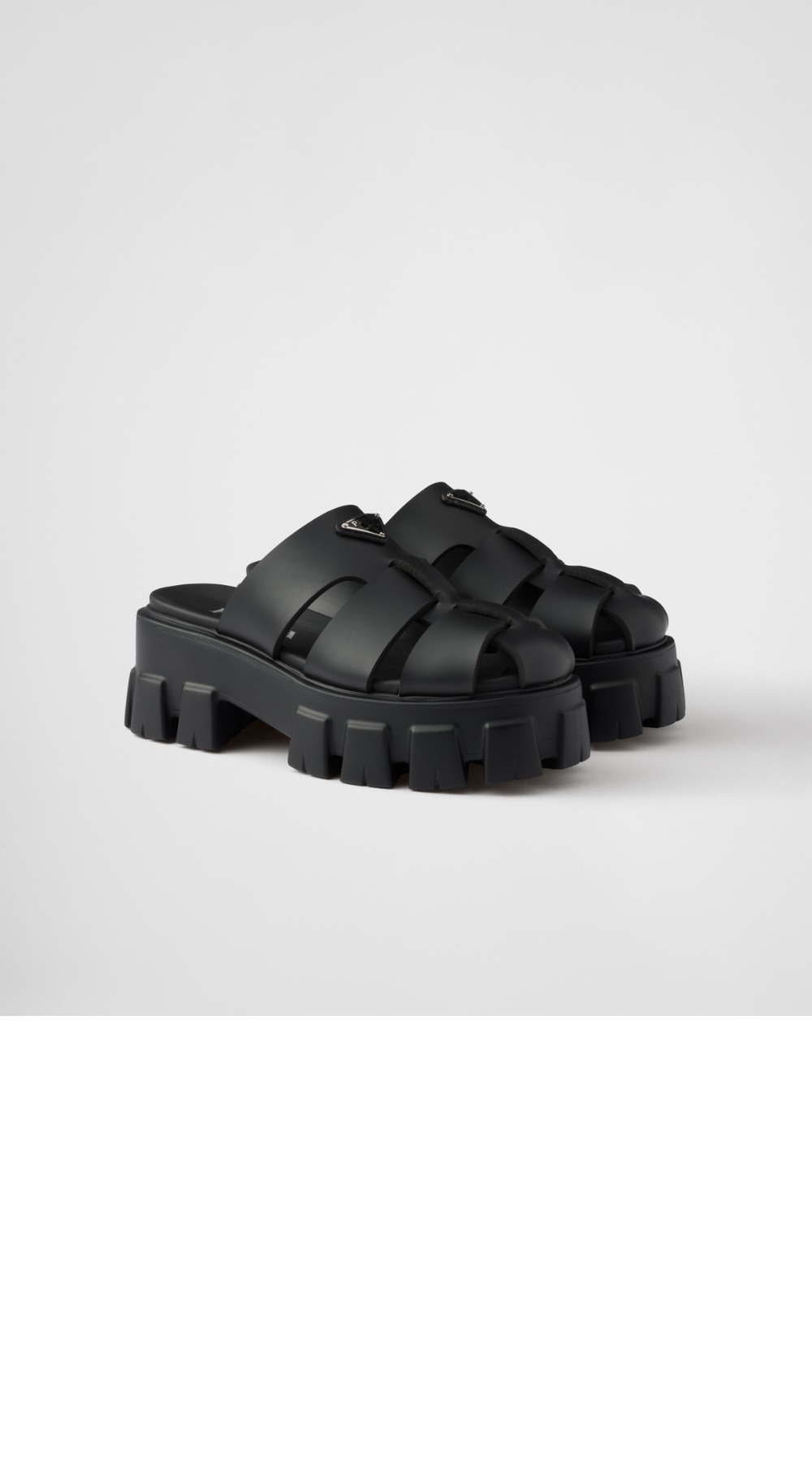 미러급레플리카사이트 | 명품레플리카 전문 쇼핑몰  | 하이퀄 - 모놀리식 러버 뮬 1XX751 > 프라다