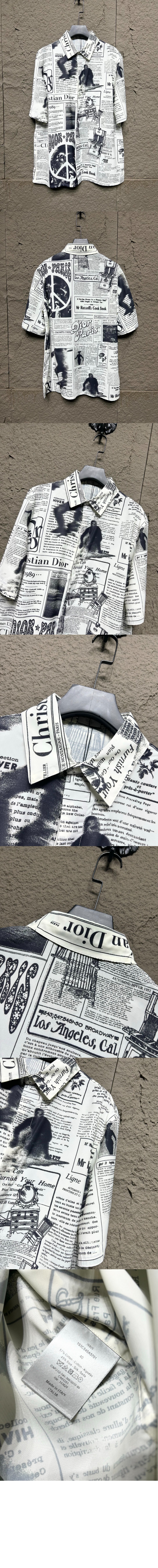 미러급레플리카사이트 | 명품레플리카 전문 쇼핑몰  | 하이퀄 - 가제트 프린팅 하와이안 셔츠 &gt; 디올