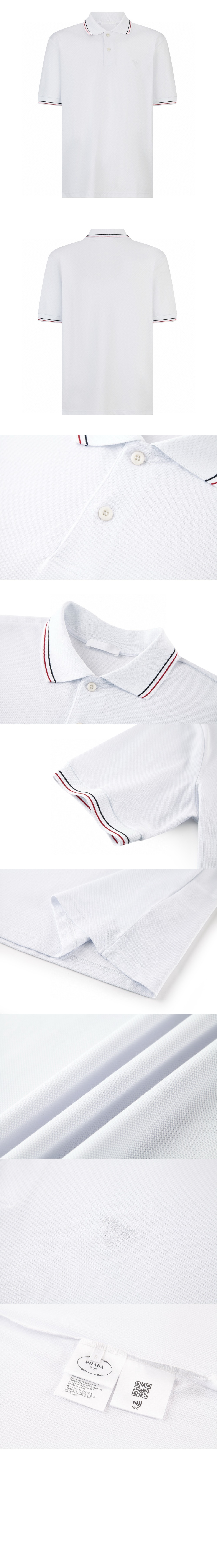미러급레플리카사이트 | 명품레플리카 전문 쇼핑몰  | 하이퀄 - 쇼트 슬리브 피케 폴로 셔츠 &gt; 프라다
