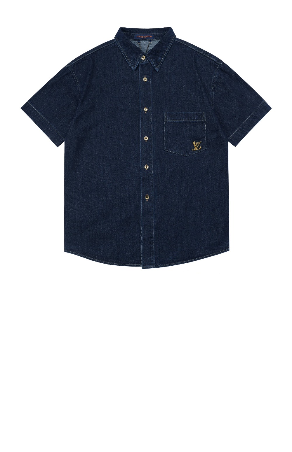 미러급레플리카사이트 | 명품레플리카 전문 쇼핑몰  | 하이퀄 - 시그니처 데님 쇼트 슬리브드 셔츠 &gt; 루이비통