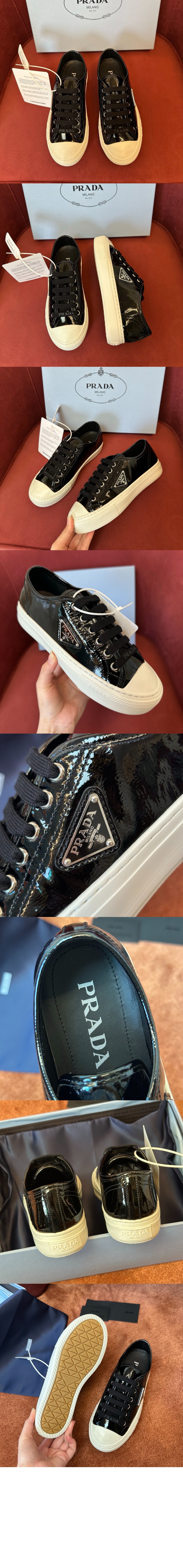 미러급레플리카사이트 | 명품레플리카 전문 쇼핑몰  | 하이퀄 - 나플락 페이턴트 가죽 스니커즈 1E770N &gt; 디올