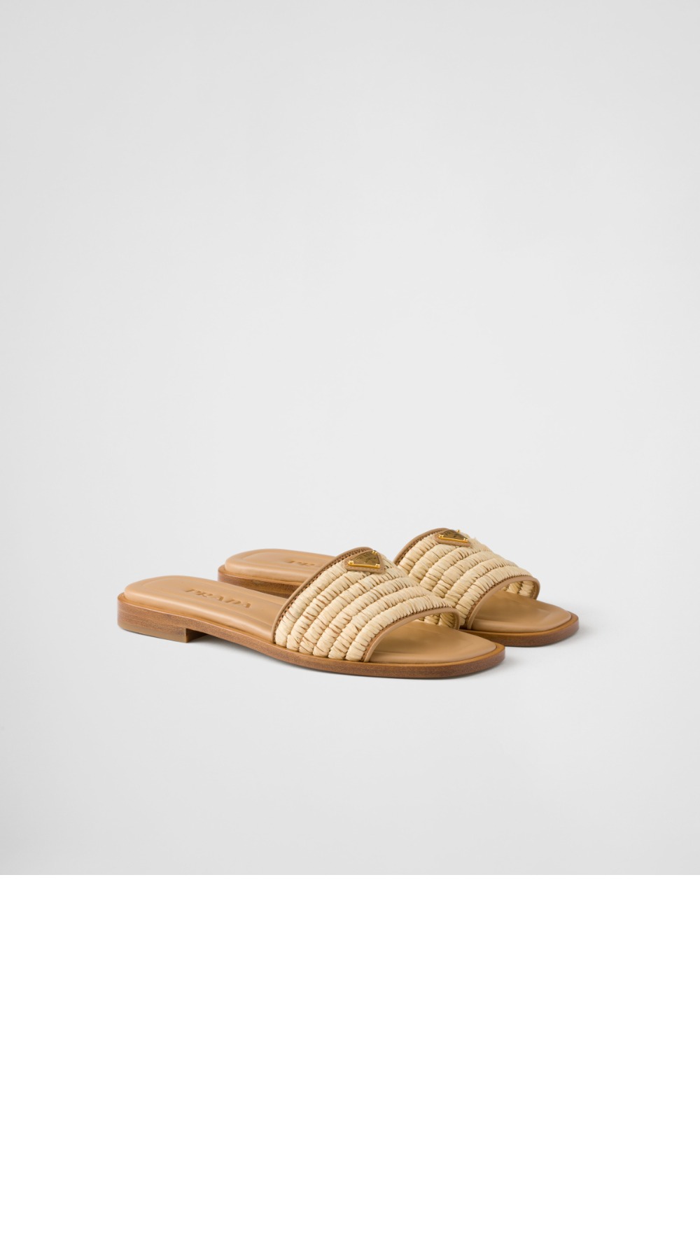 미러급레플리카사이트 | 명품레플리카 전문 쇼핑몰  | 하이퀄 - 크로셰 디테일이 들어간 가죽 슬라이드 1XX758 &gt; 프라다