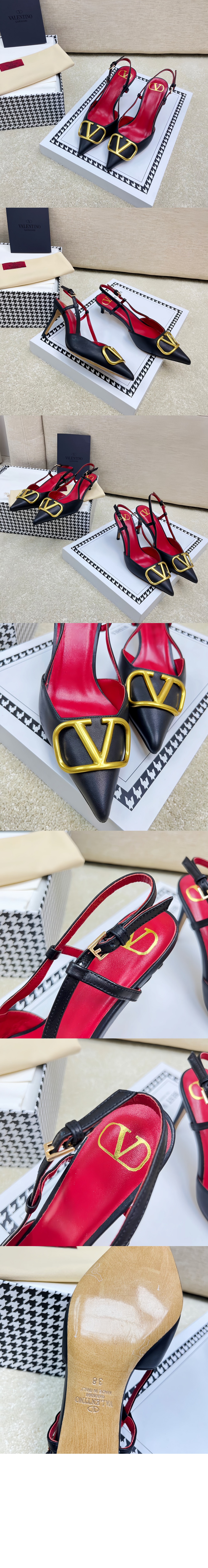 미러급레플리카사이트 | 명품레플리카 전문 쇼핑몰  | 하이퀄 - 송아지 가죽 슬링백 펌프스 &gt; 발렌티노