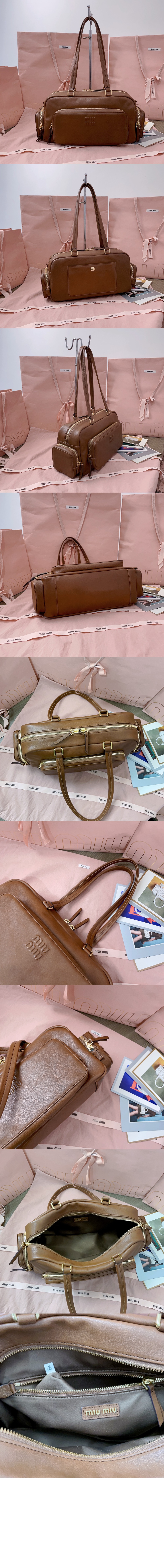 미러급레플리카사이트 | 명품레플리카 전문 쇼핑몰  | 하이퀄 - 워싱 나파 가죽 포켓백 5BB175 &gt; 미우미우