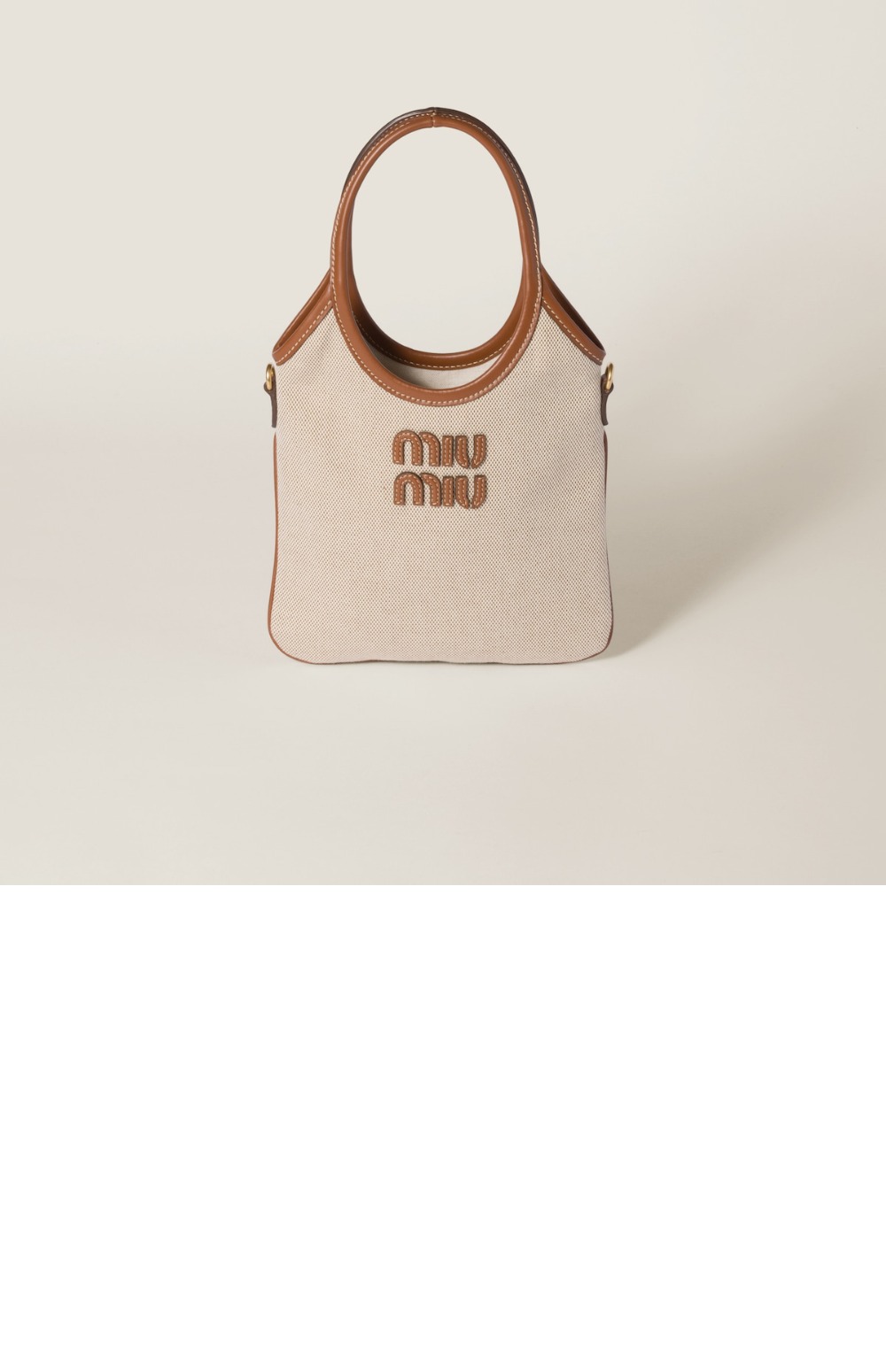 미러급레플리카사이트 | 명품레플리카 전문 쇼핑몰  | 하이퀄 - 캔버스 및 가죽 아이비백 5BA281 > 미우미우