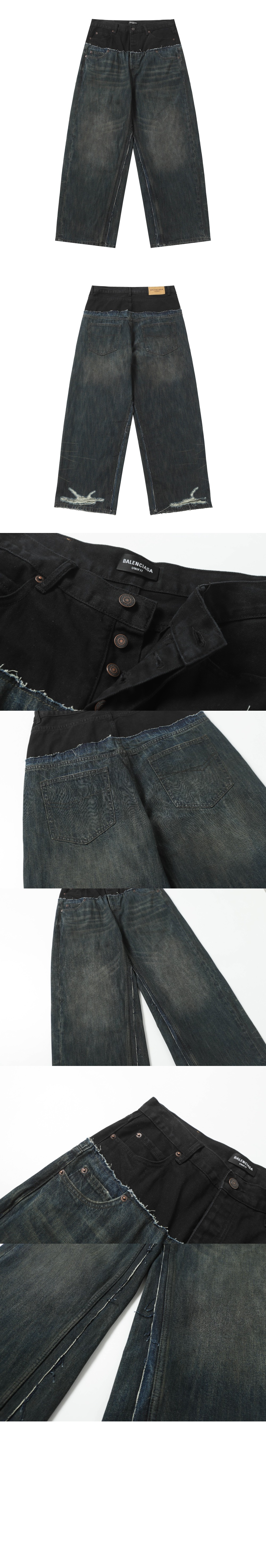 미러급레플리카사이트 | 명품레플리카 전문 쇼핑몰  | 하이퀄 - 컷 업 배기 팬츠 &gt; 발렌시아가