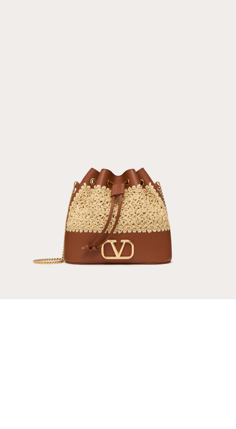 미러급레플리카사이트 | 명품레플리카 전문 쇼핑몰  | 하이퀄 - VLOGO SIGNATURE 라피아 미니 버킷백 &gt; 발렌티노