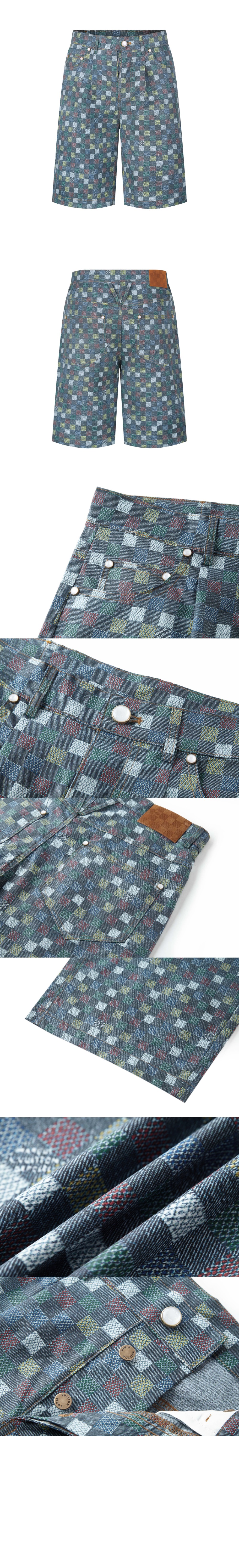 미러급레플리카사이트 | 명품레플리카 전문 쇼핑몰  | 하이퀄 - 다미에 와이드 샴브레이 쇼츠 &gt; 루이비통