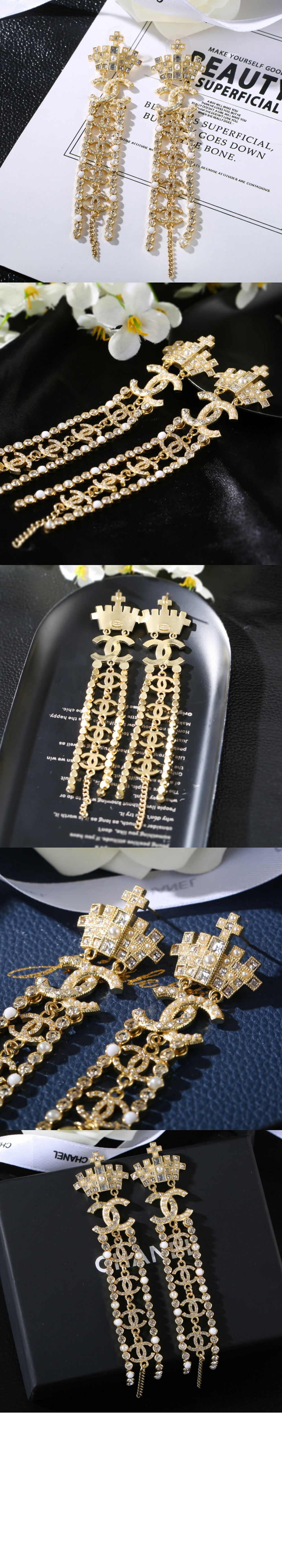 미러급레플리카사이트 | 명품레플리카 전문 쇼핑몰  | 하이퀄 - 귀걸이 AB6556 &gt; 샤넬