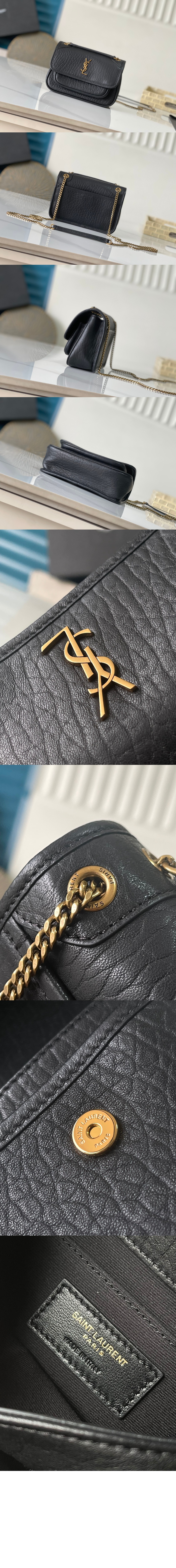 미러급레플리카사이트 | 명품레플리카 전문 쇼핑몰  | 하이퀄 - 그레인 램스킨 소재 niki 미니 828736 &gt; 생로랑