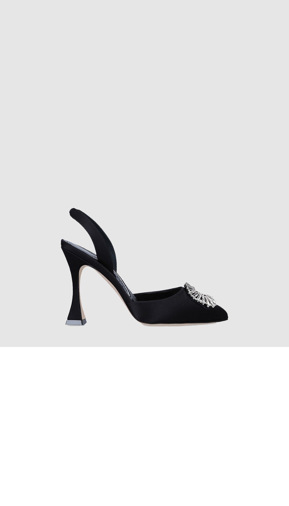 미러급레플리카사이트 | 명품레플리카 전문 쇼핑몰  | 하이퀄 - 프리타슬리 90 새틴 슬링백 뮬 &gt; 마놀로블라닉