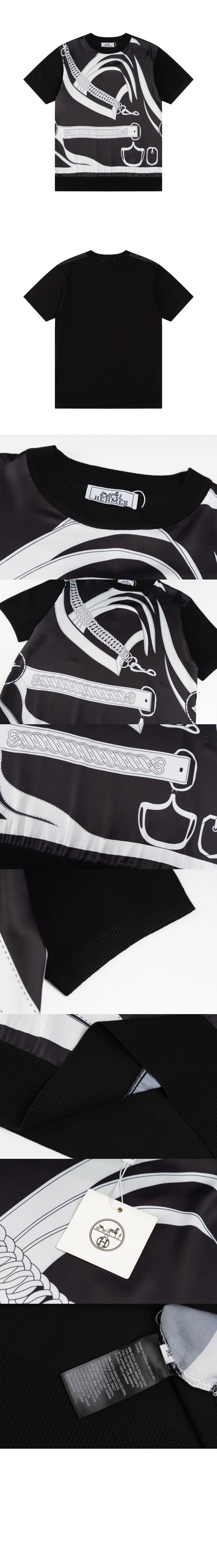 미러급레플리카사이트 | 명품레플리카 전문 쇼핑몰  | 하이퀄 - 로고 프린트 반팔 &gt; 에르메스