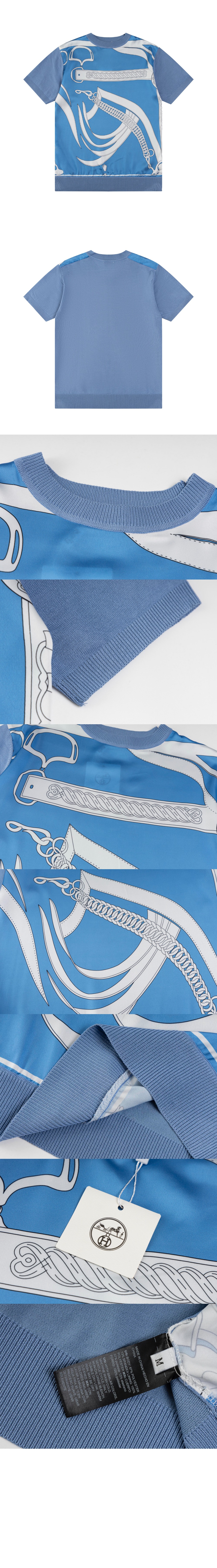 미러급레플리카사이트 | 명품레플리카 전문 쇼핑몰  | 하이퀄 - 로고 프린트 반팔 &gt; 에르메스