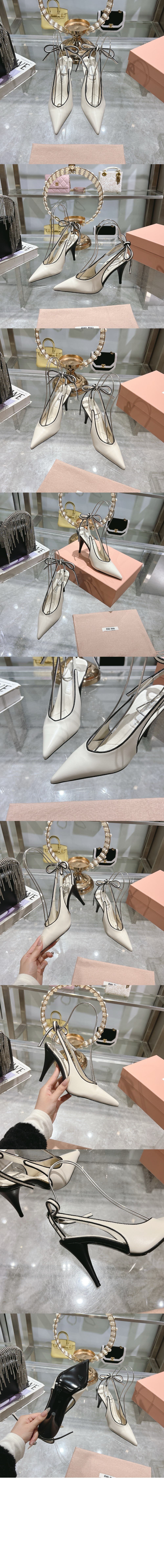 미러급레플리카사이트 | 명품레플리카 전문 쇼핑몰  | 하이퀄 - 나파 레더 슬링백 펌프스 5I430E > 미우미우